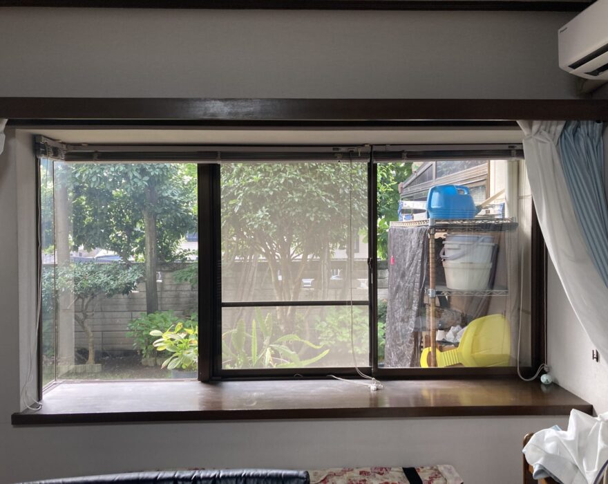 k様リビング東出窓